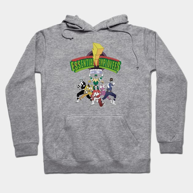 Essential Employees Retro Hoodie by PopArtCult